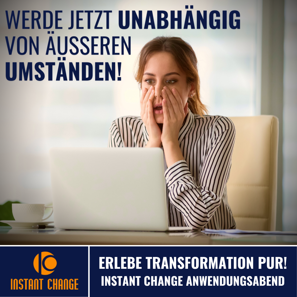 Instant Change - Werbung